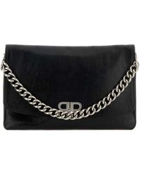 Balenciaga Money Handbag Large Model in Black | Lyst