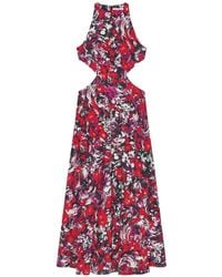 Givenchy - Long Dress With Cut-Out Detail - Lyst