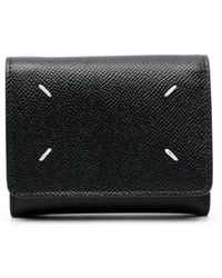 Maison Margiela - Tri-Fold Leather Wallet - Lyst