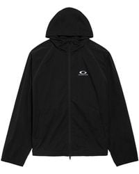 Balenciaga - Logo Hooded Jacket - Lyst