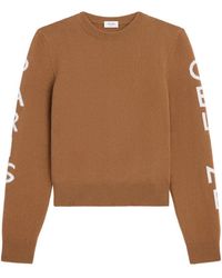 Celine - Crew Neck Sweater - Lyst