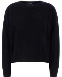 Versace - Midnight Stretch Wool Blend Sweater - Lyst