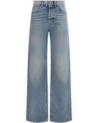 Saint Laurent - 90's High-Waisted Wide-Leg Jeans - Lyst