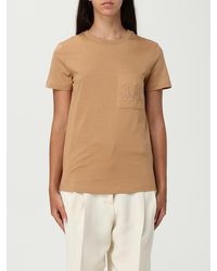 Max Mara - T-Shirt Camel - Lyst