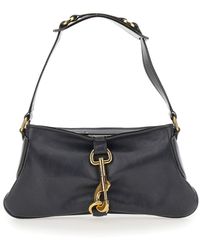 Chloé - Chloã 'Kerala' Shoulder Bag With Embossed Logo On The Rear And Crinkled Effect - Lyst