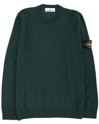 Stone Island - Crew Neck Sweater - Lyst