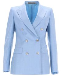 Tagliatore - Double-Breasted Wool Jacket - Lyst