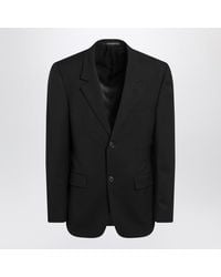 Balenciaga - Single-Breasted Wool Jacket - Lyst