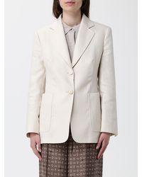 Max Mara - Jacket Natural - Lyst