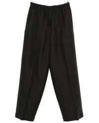 Ami Paris - Wool Wide-Leg Trousers - Lyst