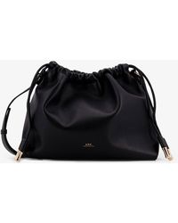 A.P.C. - Ninon Leather Shoulder Bag - Lyst