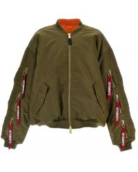 Vetements Black 'total Fucking Darkness' Bomber Jacket for Vetements Black 'total Fucking Darkness' Bomber Jacket for