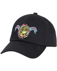 KENZO - Cotton Cap With Jumping Tiger' Embroidery - Lyst