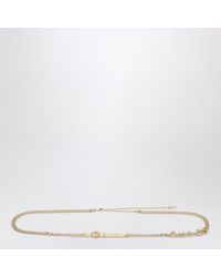 Chloé - Tone Belt With Logo Lettering - Lyst
