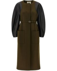 Fendi - 'Wool Felt' Coat - Lyst