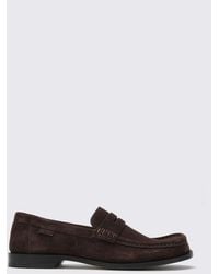 Loewe - Campo Suede Loafers - Lyst