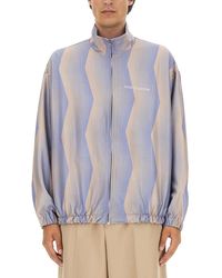 Acne Studios - Jacket With Logo - Lyst