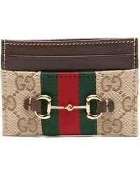 Gucci - Horsebit Card Case - Lyst