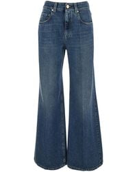 Brunello Cucinelli - Jeans With Monil Detail, Denim - Lyst