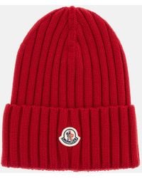 Moncler - Wool Hat - Lyst