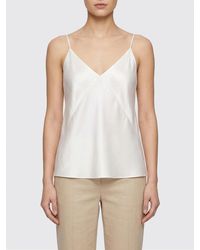 Max Mara - Top Ivory - Lyst