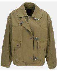 Fay - 3 Ganci Cotton Canvas Jacket - Lyst