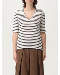 Weekend by Maxmara - T-Shirt Natural - Lyst