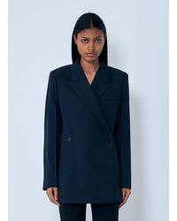 Jil Sander - Double-Breasted Wool Blazer - Lyst