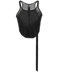 Rick Owens - Cotton Cropped Top - Lyst