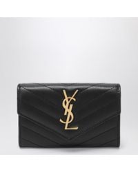 Saint Laurent - Monogram Envelope Small Wallet - Lyst