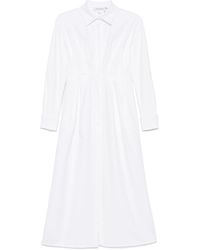Max Mara - Cotton Long Shirt Dress - Lyst