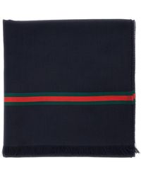 Gucci - Scarf With Web Detail - Lyst