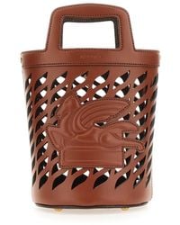 Etro - "coffa" Bag With Logo - Lyst