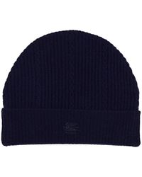 Etro - Chic Logo Beanie Hat - Lyst