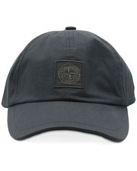 Stone Island - Ghost Collection: Baseball Cap With Compass Patch - Lyst