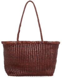Dragon Diffusion - B Weave Small Woven Leather Tote - Lyst