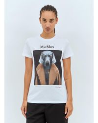 Max Mara Lillo Dog Print Hoodie in Black | Lyst