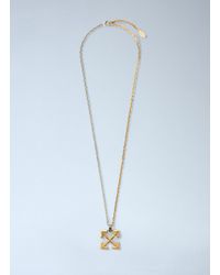 Off-White c/o Virgil Abloh - Off Arrow Pendant Necklace - Lyst