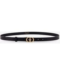 Dior - Lucky 30 Montaigne Star Leather Belt - Lyst