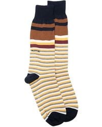 Marni - Mixed Stripes Cotton Socks Clothing - Lyst