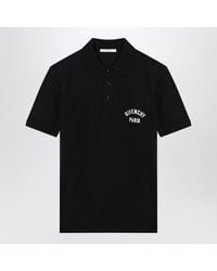 Givenchy - Dark Polo Shirt With Logo Embroidery - Lyst