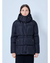 Moncler - Agneux Hooded Short Down Jacket - Lyst