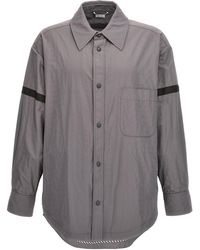 Thom Browne - 'Snap Front' Overshirt - Lyst