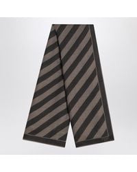 Fendi - Silk Striped Scarf For - Lyst