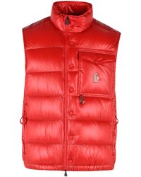 Moncler - 'Uychi' Foldable Polyamide Padded Vest - Lyst
