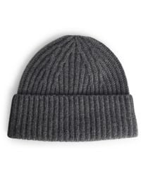 Lisa Yang - 'Martigny' Graphite Cashmere Beanie - Lyst
