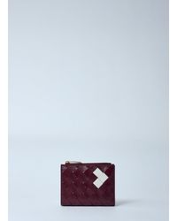 Bottega Veneta - Intrecciato Small Bi-Fold Wallet - Lyst
