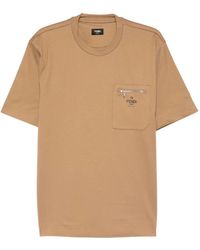Fendi - Roma' Print T-Shirt - Lyst