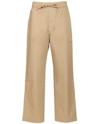 Ami Paris - Ami Trousers With Elasticated Waist - Lyst