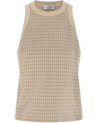 Brunello Cucinelli - Cotton Tank Top - Lyst